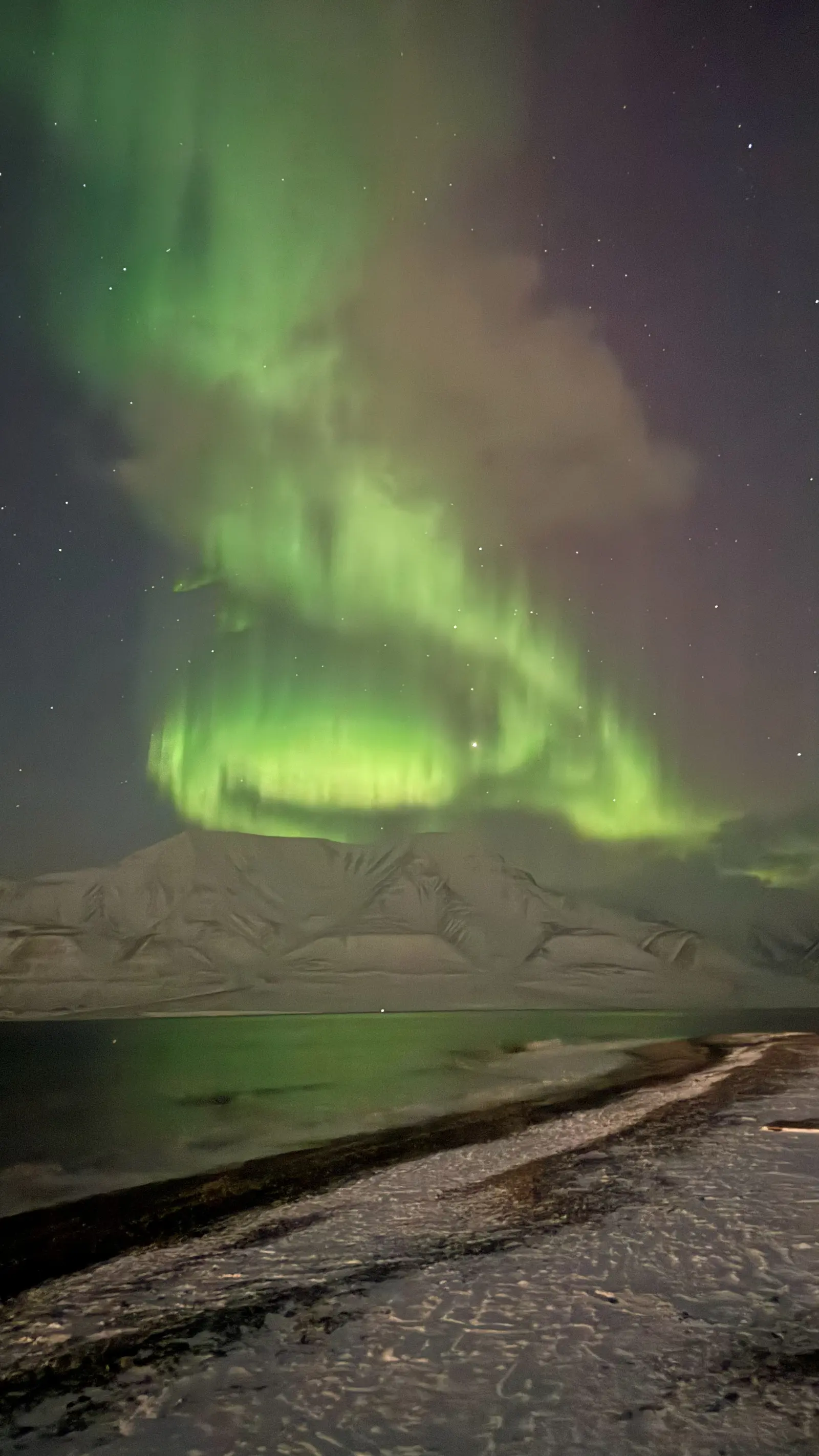 Northern lights chase by car – 3