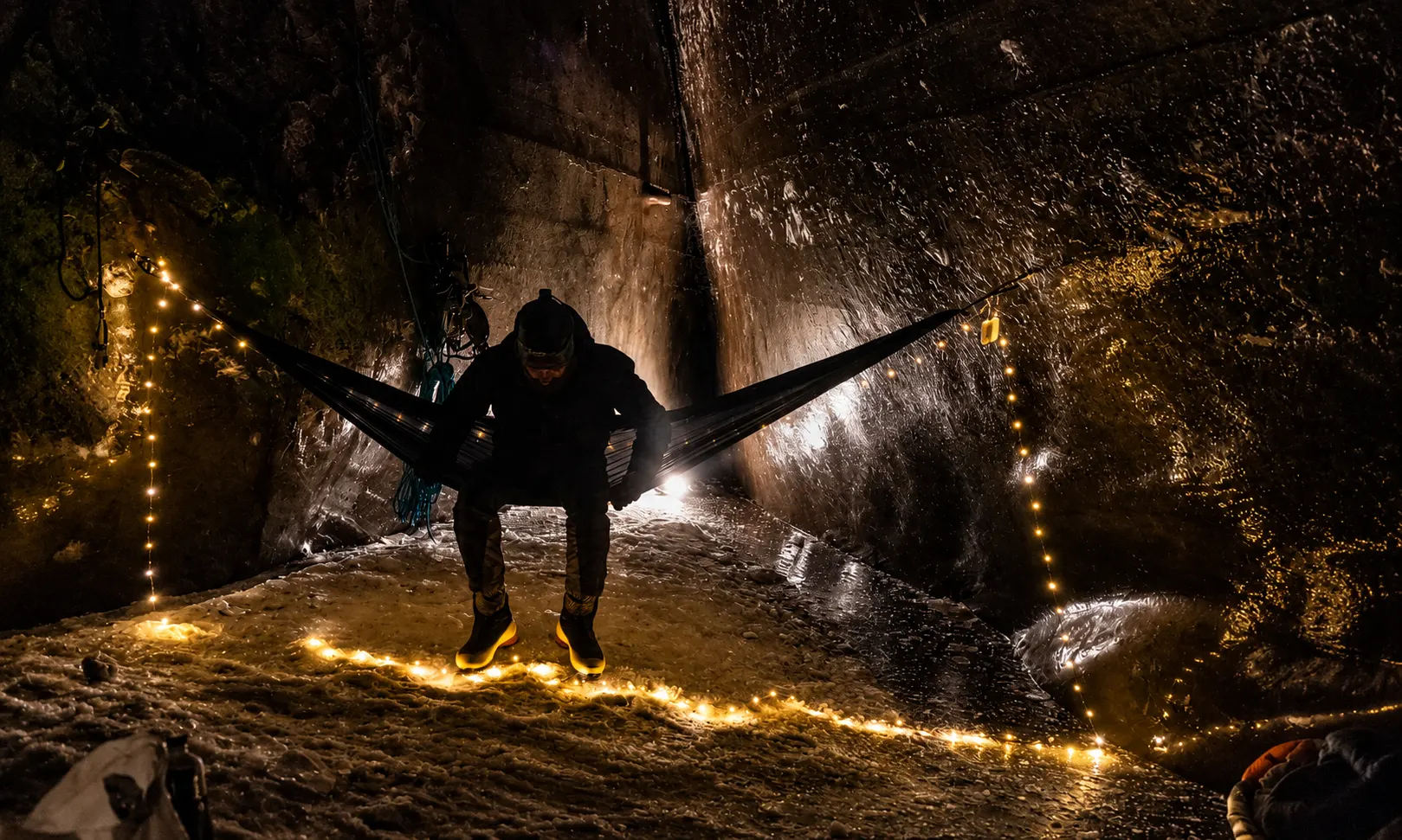 Ice cave sleepover – 1