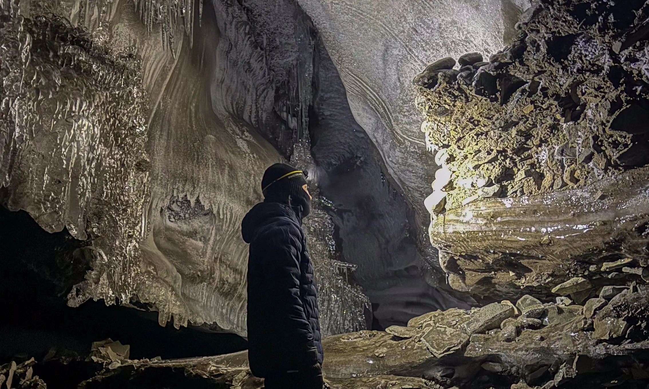Ice climbing in a glacier – 9