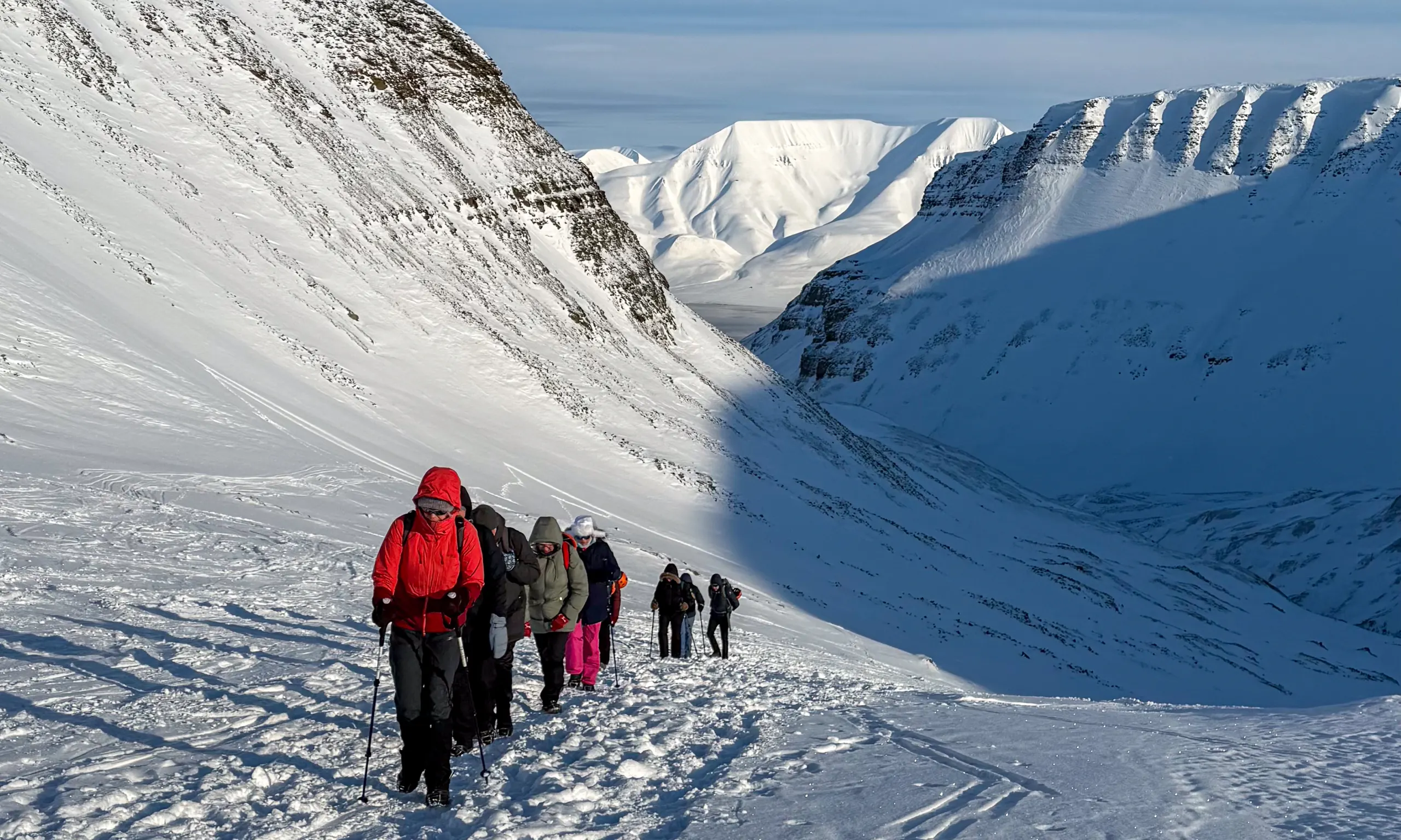 Ice climbing in a glacier – 11