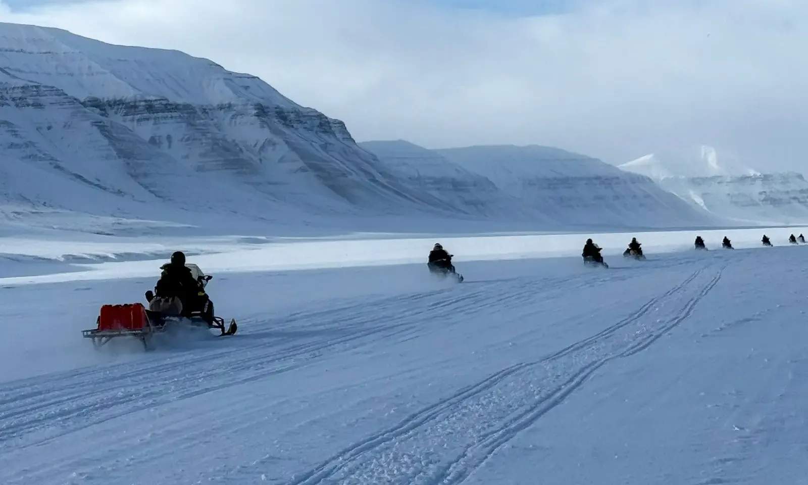 Snowmobile journey to Kapp Schollin – 1